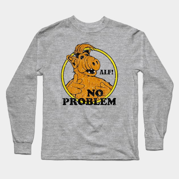 ALF No Problem Long Sleeve T-Shirt by RASRAP